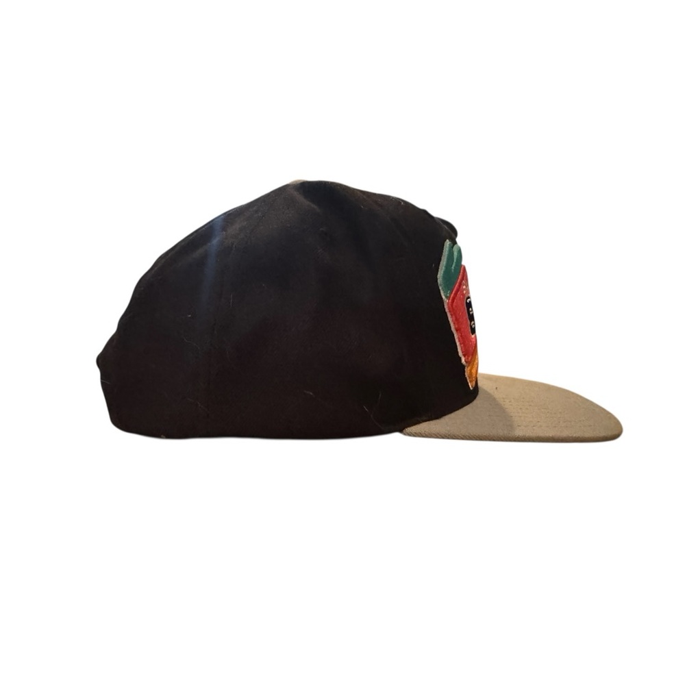San Antonio Spurs Vintage Logo Mitchell & Ness Adjustable Snap Back Hat Cap - Picture 3 of 8